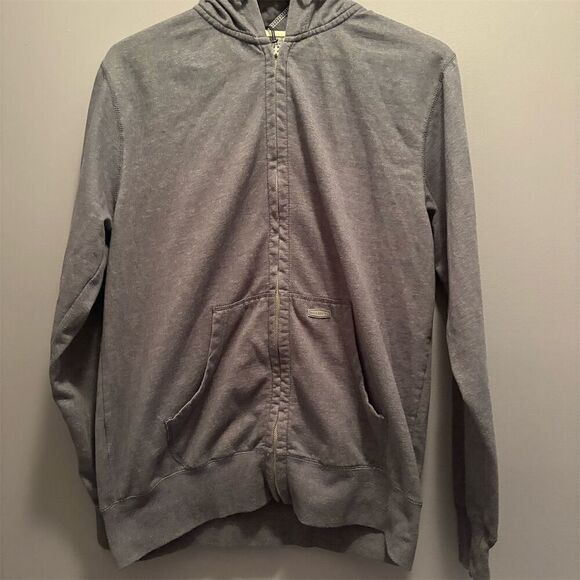 Billabong Other - Billabong Men's Gray Full Zip Lightweight Hoodie Size L